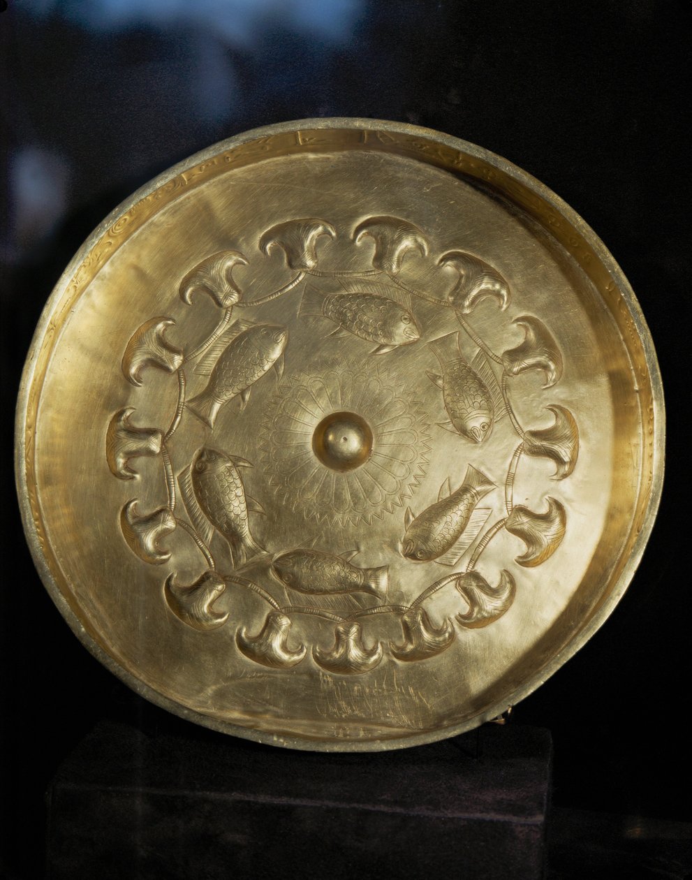Aranylemez. III. Tuthmosis fáraó ajándéka tábornokának, Djehoutynak. 18. dinasztia, Újbirodalom, Egyiptom. N 713 ... alkotó: Egyptian 18th Dynasty