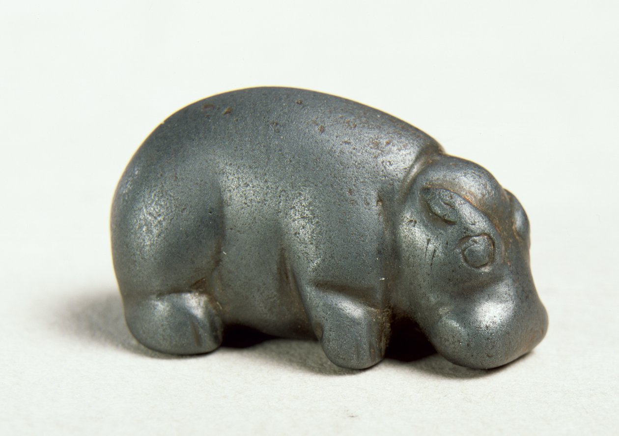 Víziló, Új Királyság (hematit) alkotó: Egyptian 18th Dynasty