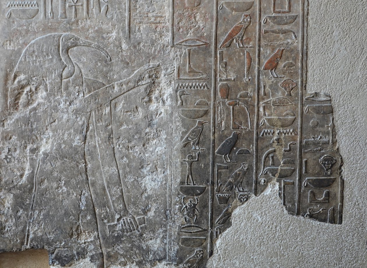 Alacsony domborzat. Hatsepszut halotti templom, Deir el Bahari alkotó: Egyptian 18th Dynasty