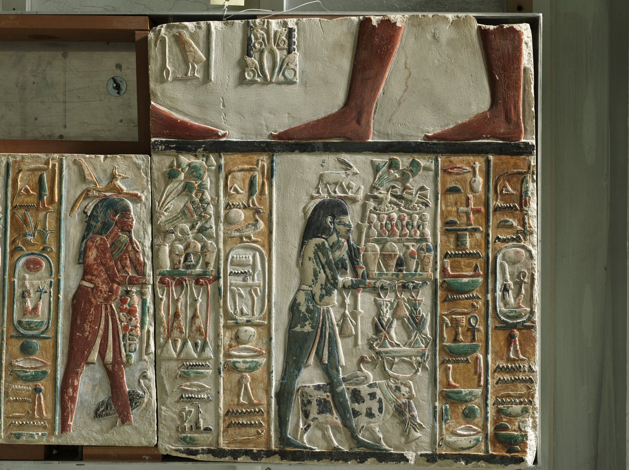 Nome istenek áldozatot hozó, Kr.e. 1391-1353 körül alkotó: Egyptian 18th Dynasty