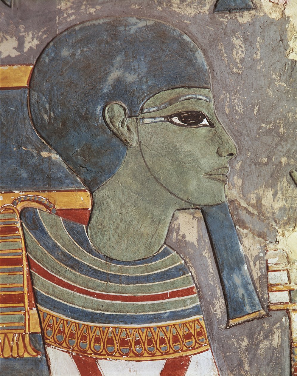 Ptah isten domborműve alkotó: Egyptian 18th Dynasty