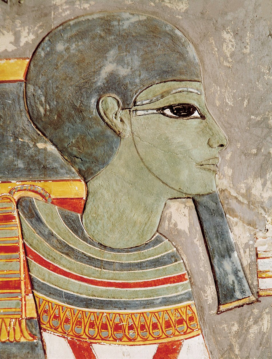 Ptah isten domborműve a Királyok völgyében, Horemheb sírjából alkotó: Egyptian 18th Dynasty