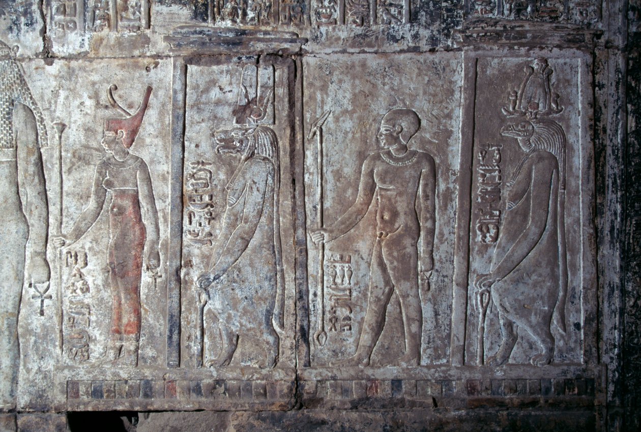 Hatsepszuti halotti templom, Deir el-Bahari, thébai nekropolisz (UNESCO világörökségi lista). alkotó: Egyptian 18th Dynasty