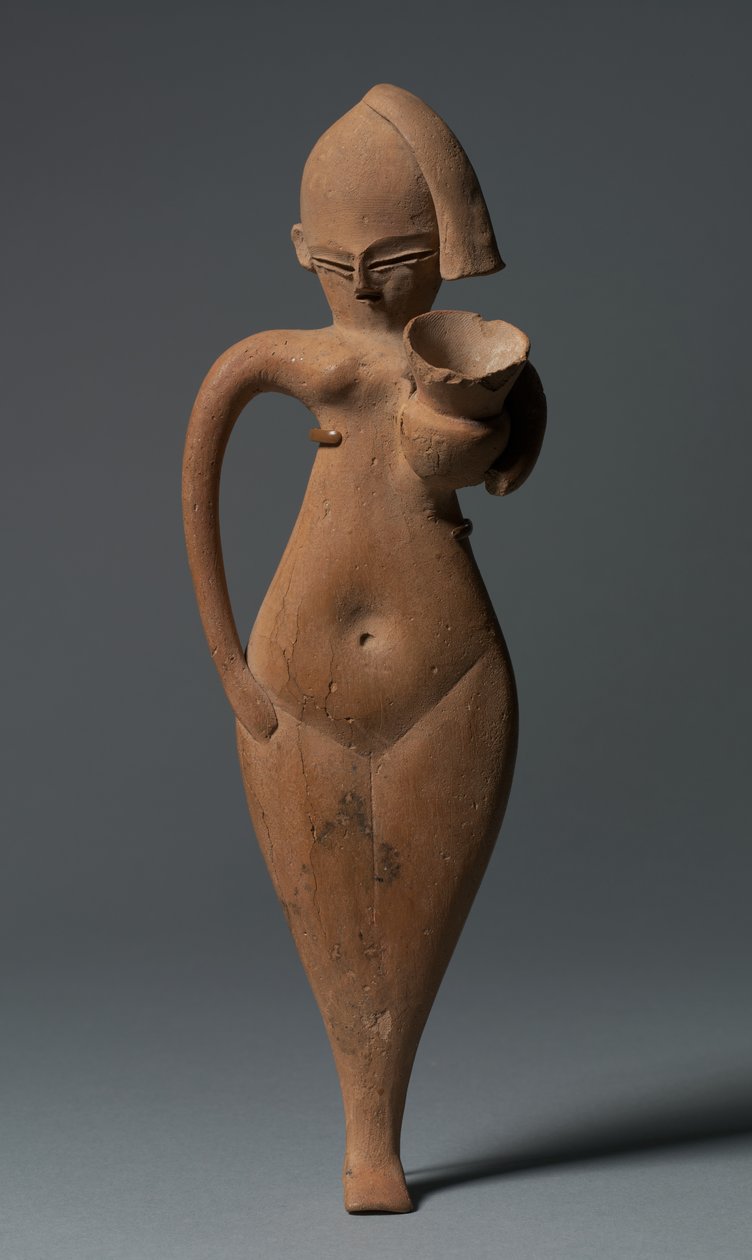 Szobor egy szolgáló lányt, Kr.e. 1323-1186 körül alkotó: Egyptian 18th Dynasty