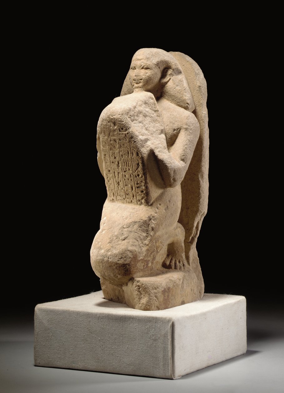 Amunhotep sztelofor szobra, ie 1450-1430 alkotó: Egyptian 18th Dynasty