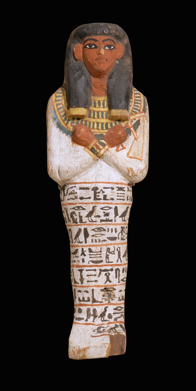 Ushebti alakja Hapyaa, 18. dinasztia vége ... alkotó: Egyptian 18th Dynasty