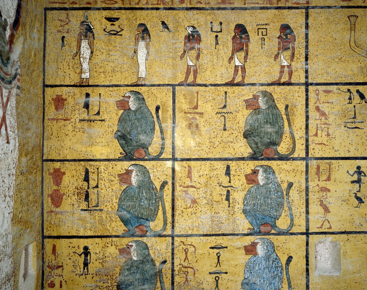 Páviánok alkotó: Egyptian 19th Dynasty