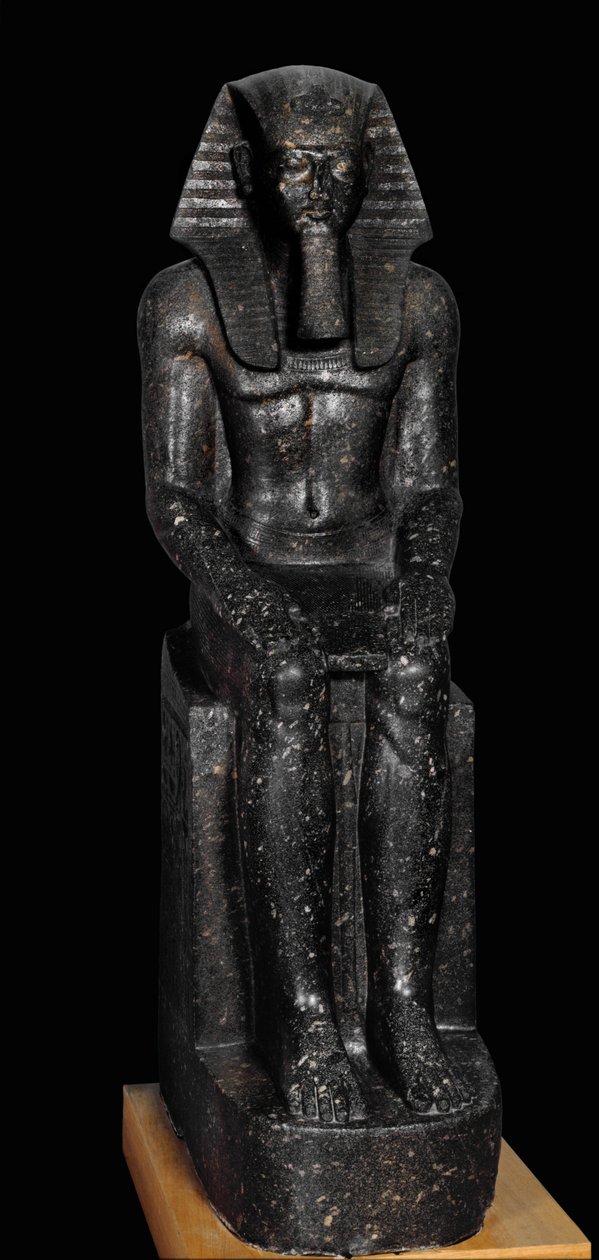 II. Ramszesz fáraó diorit szobra ... alkotó: Egyptian 19th Dynasty