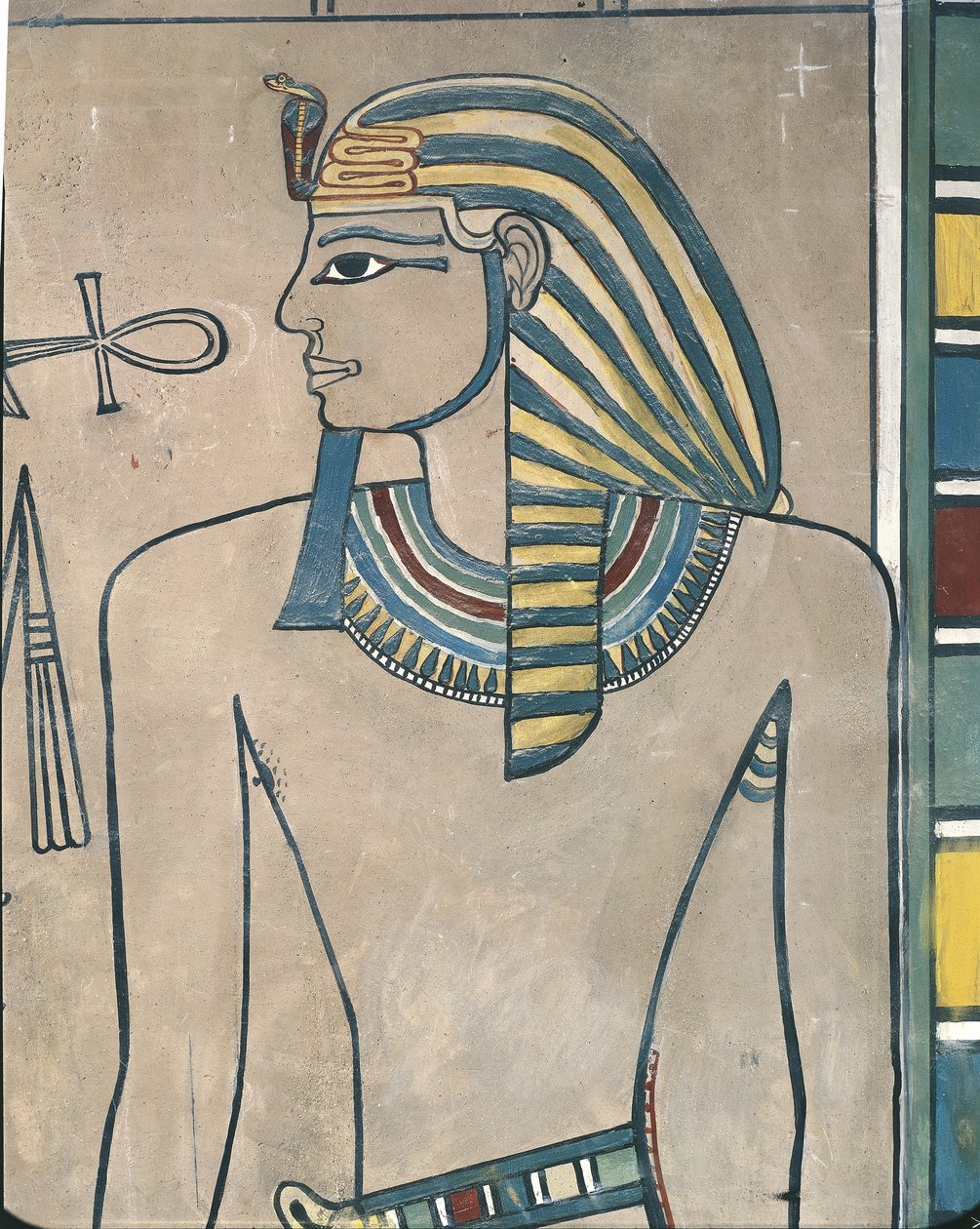 Egyiptom, Ókori Théba, Királyok Völgye, III. Amenhotep fáraó falfestménye alkotó: Egyptian 19th Dynasty