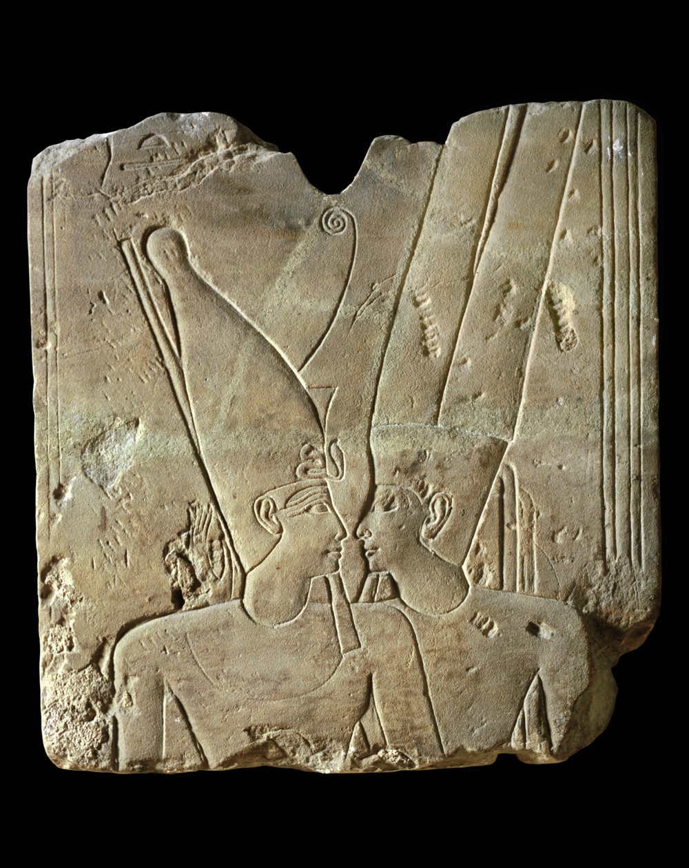 II. Ramszesz fáraó és Amun isten ... alkotó: Egyptian 19th Dynasty