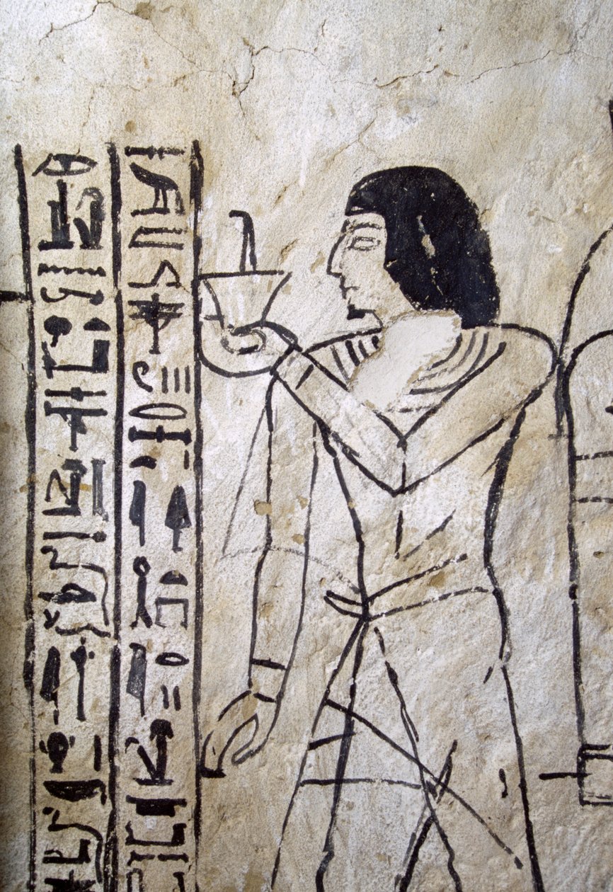 Kép a halottak könyvéről, Nakhtmin sírja, Abusir, Egyiptom, egyiptomi civilizáció, Újbirodalom, XIX. dinasztia alkotó: Egyptian 19th Dynasty