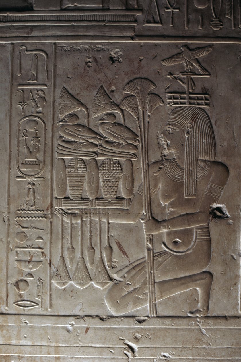 Dombormű, Hypostyle Hall, Seti I. temploma alkotó: Egyptian 19th Dynasty