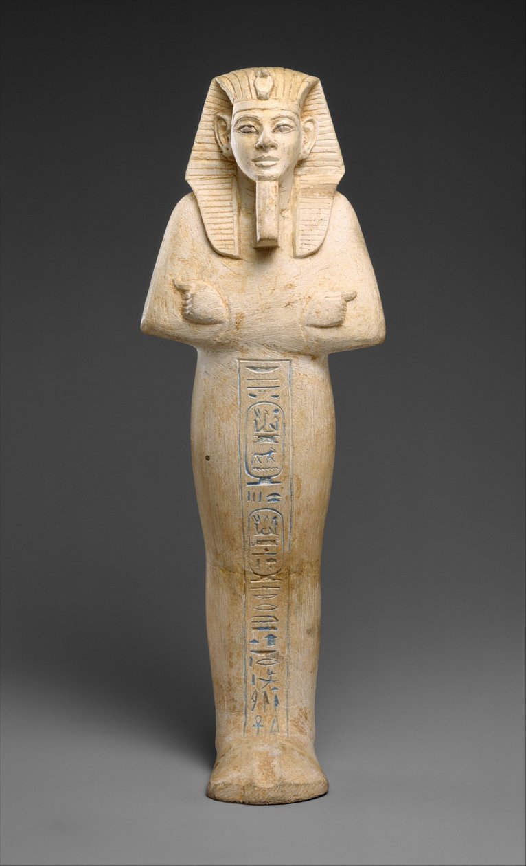 Merneptah-i Shabti, Kr.e. 1213–1203 (mészkő) alkotó: Egyptian 19th Dynasty