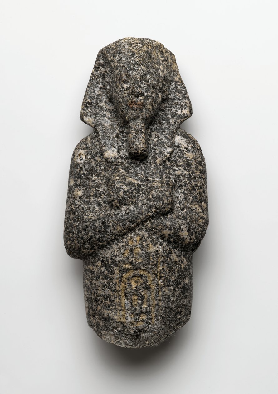 IV. Amenophis (Akhenaten) (Kr.e. 1364-1347) usabti alakja El Amarnából, Új Királyságból (gránit) alkotó: Egyptian 19th Dynasty