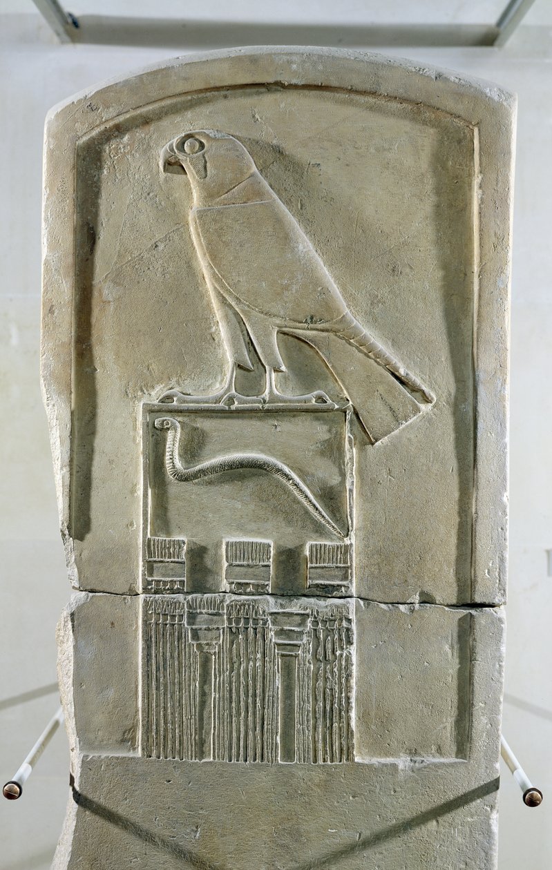 Kígyókirály stela, ie 3000 körül (mészkő) (lásd még: 105659) alkotó: Egyptian 1st Dynasty