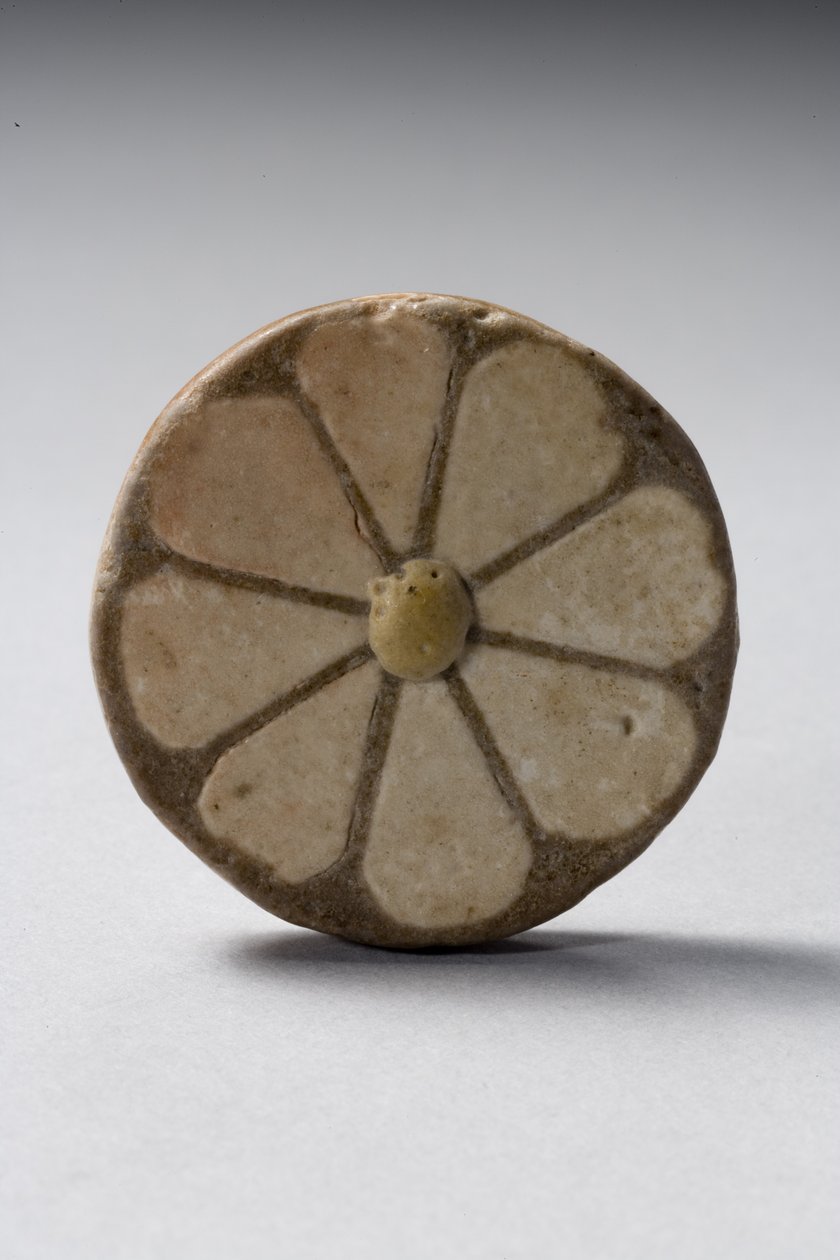 Virágberakás, Újbirodalom, III. Ramszesz uralkodása, ie 1184-53 (fajansz) alkotó: Egyptian 20th Dynasty
