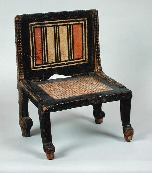 Votívumszék, Thébai, Újbirodalom (fa) alkotó: Egyptian 20th Dynasty