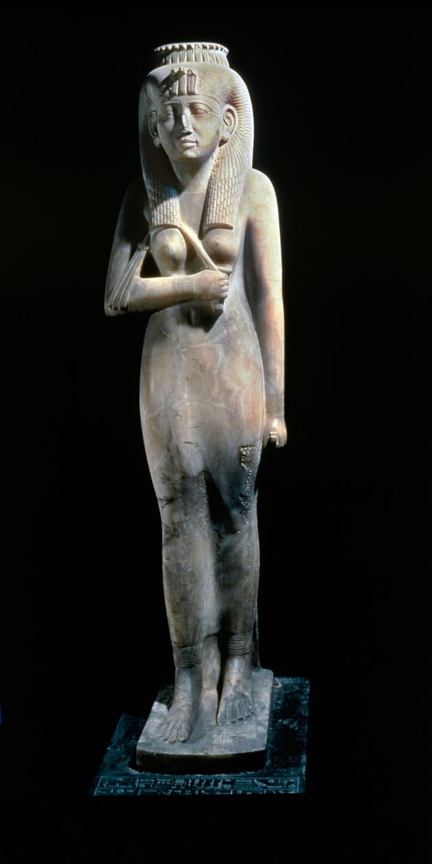Amenirdis I (alabástrom és bazalt) alkotó: Egyptian 25th Dynasty