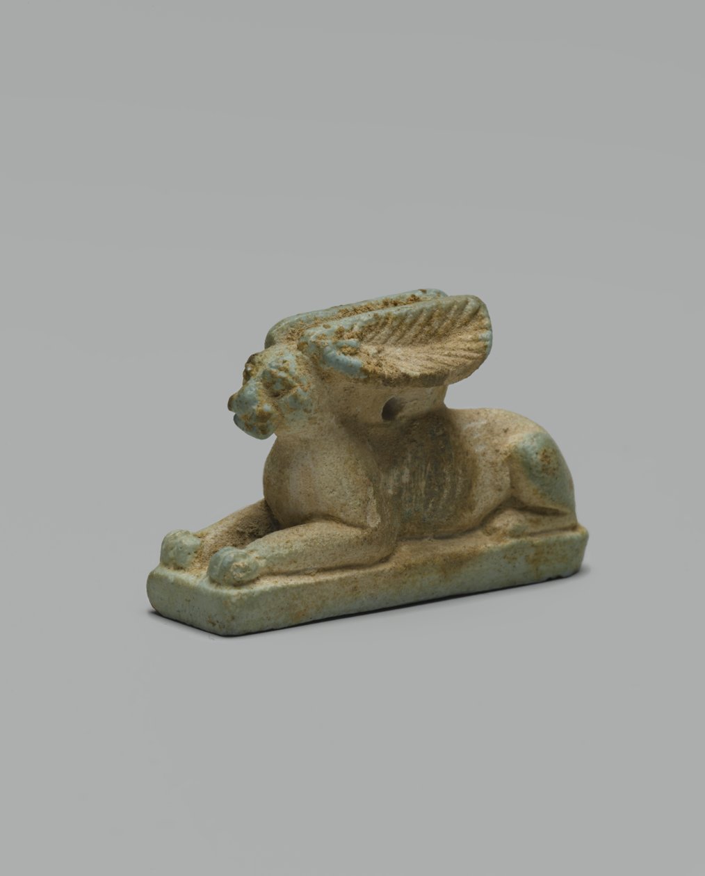 Nyúl amulettje (mázas fajansz) alkotó: Egyptian 26th Dynasty