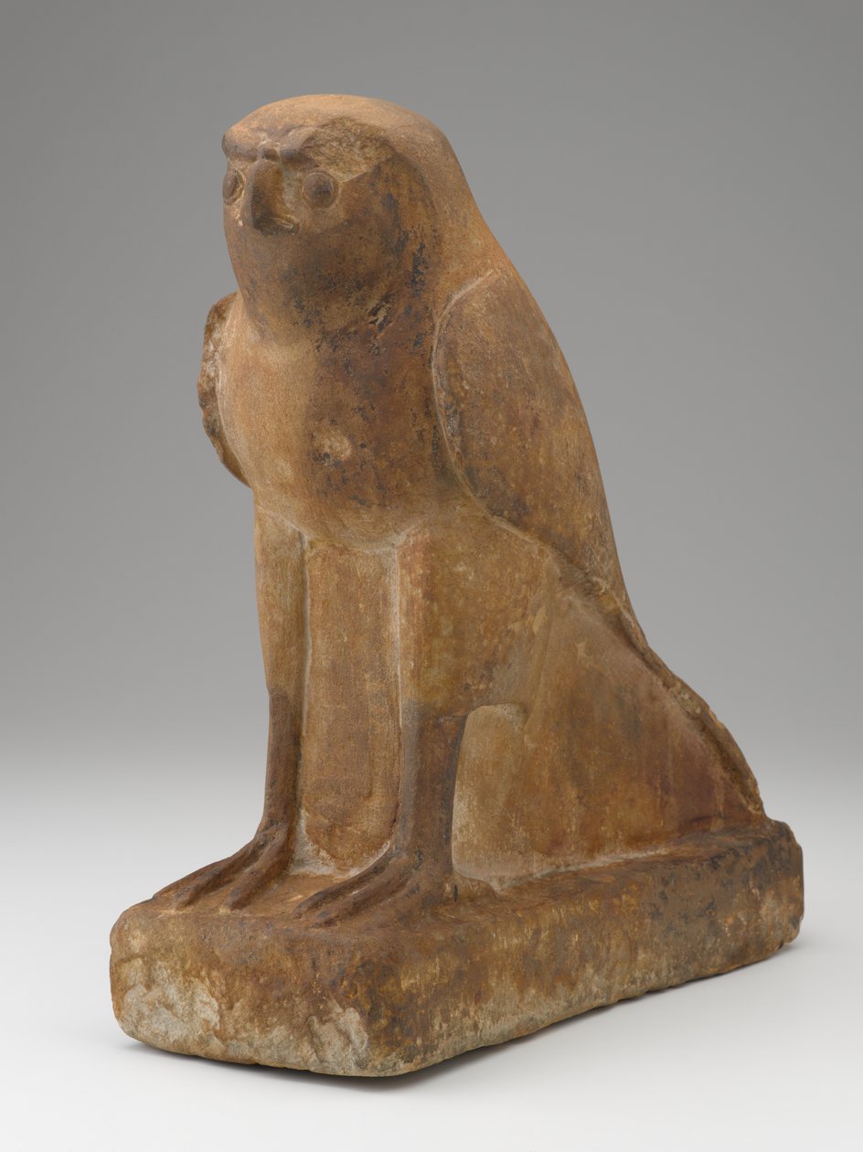 Horus Falcon, ie 664-525 (homokkő) alkotó: Egyptian 26th Dynasty