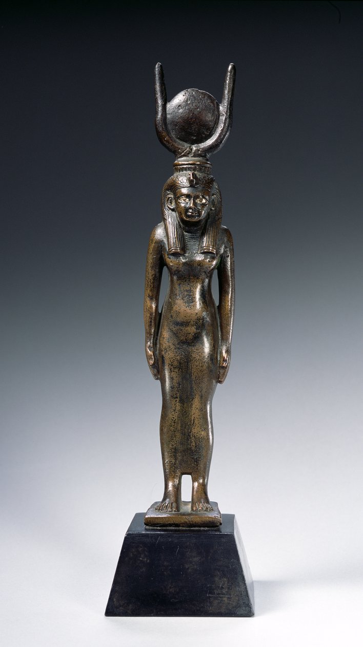 Ízisz szobra (bronz) alkotó: Egyptian 26th Dynasty