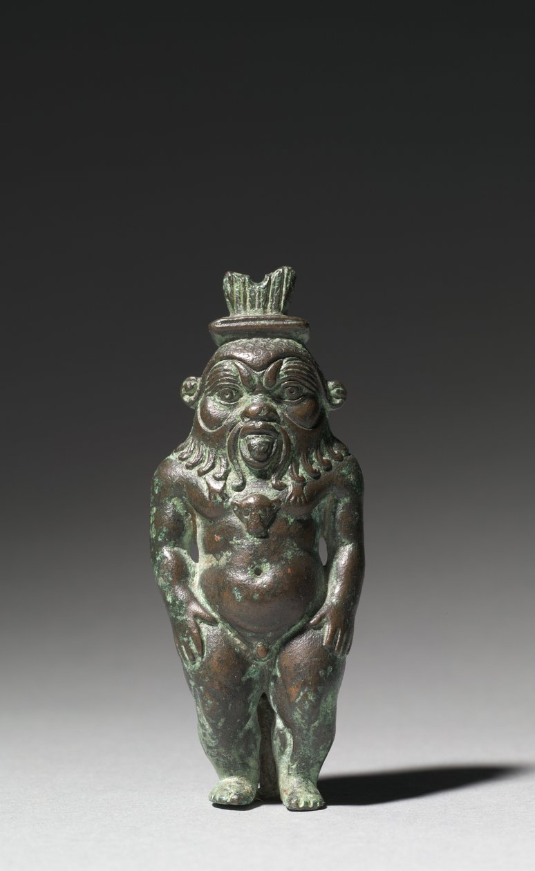 Bes szobra, ie 525-30 alkotó: Egyptian 27th Dynasty