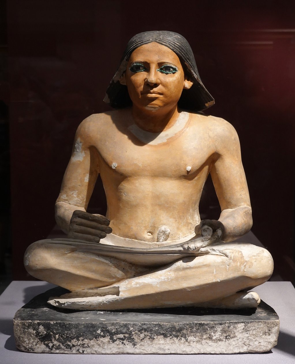 Guggoló írnok, 5. dinasztia (szobor) alkotó: Egyptian 5th Dynasty