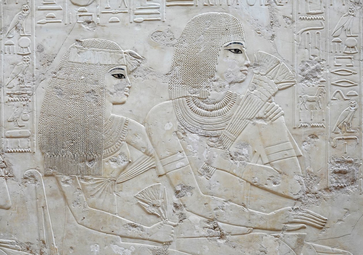 Amenhotep és felesége May, Ramose sírja alkotó: Egyptian Egyptian