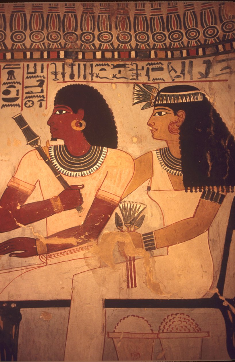 Ókori Egyiptom, Sennufer sírja, Théba/Luxor alkotó: Egyptian Egyptian