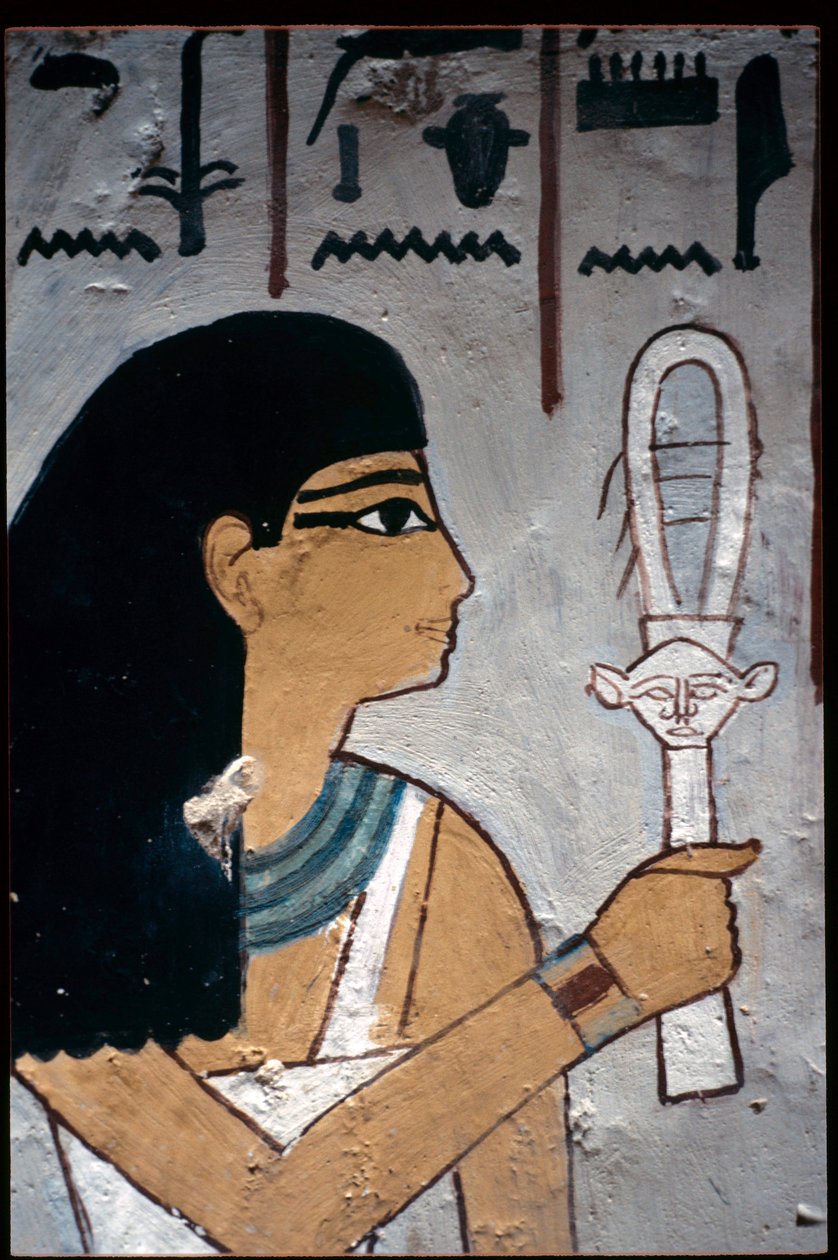 Ókori Egyiptom, Falfestmény, Szennufer sírja, Nemesi sír, Théba, Théba alkotó: Egyptian Egyptian