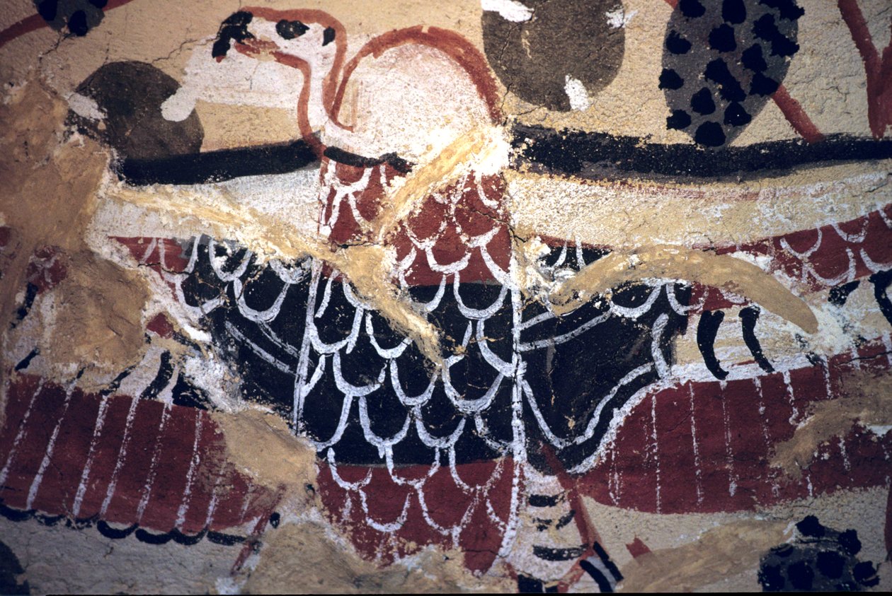 Ókori Egyiptom, Falfestmény, Szennufer sírja, Nemesi sír, Théba, Théba alkotó: Egyptian Egyptian