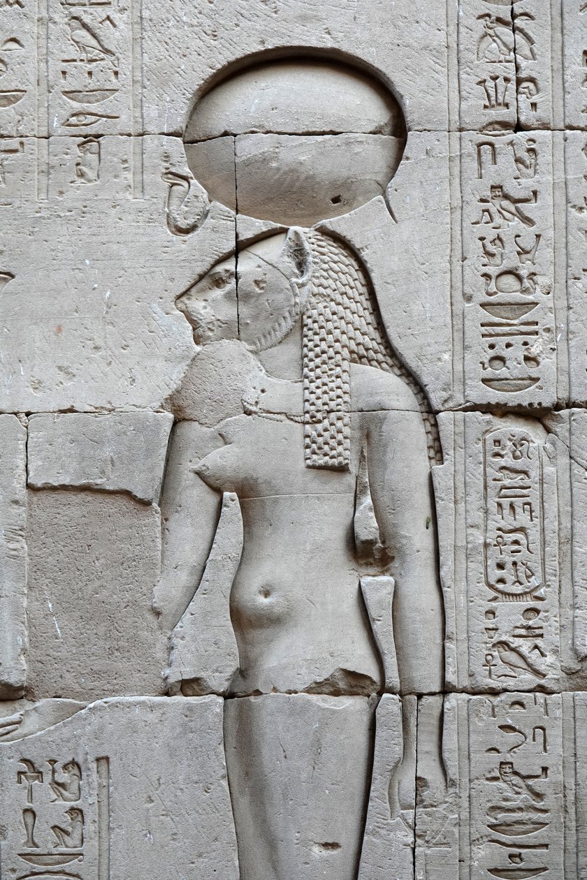 Szekhmet, Hórusz templom, Edfu alkotó: Egyptian Egyptian