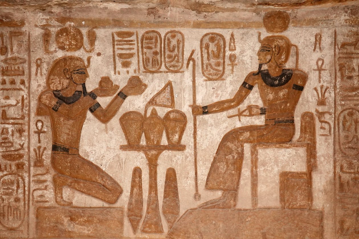Abu Simbel nagy temploma alkotó: Egyptian Egyptian