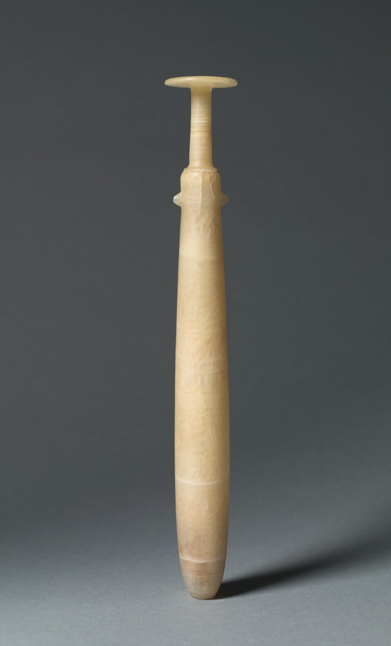 Alabastron, ie 305-222 alkotó: Egyptian Ptolemaic Period