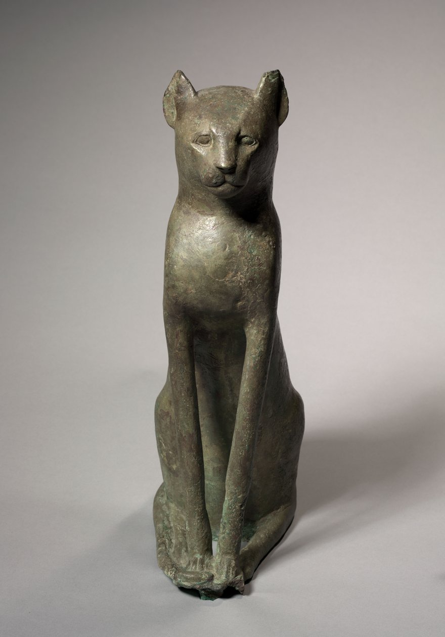 Macskakoporsó, ie 305-30 alkotó: Egyptian Ptolemaic Period