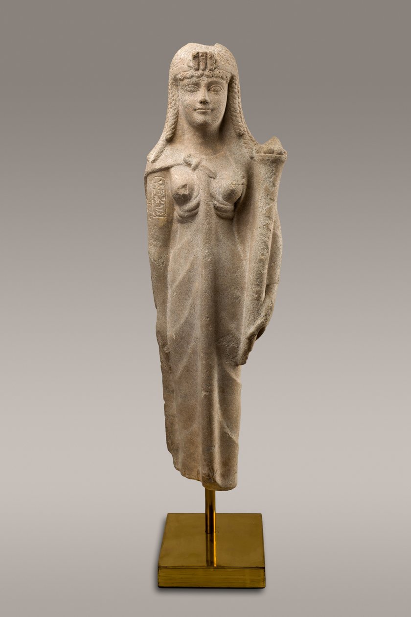 Ptolemaiosz királynő szobra, talán VII. Kleopátra, ie 200-30 (dolomitos mészkő) alkotó: Egyptian Ptolemaic Period