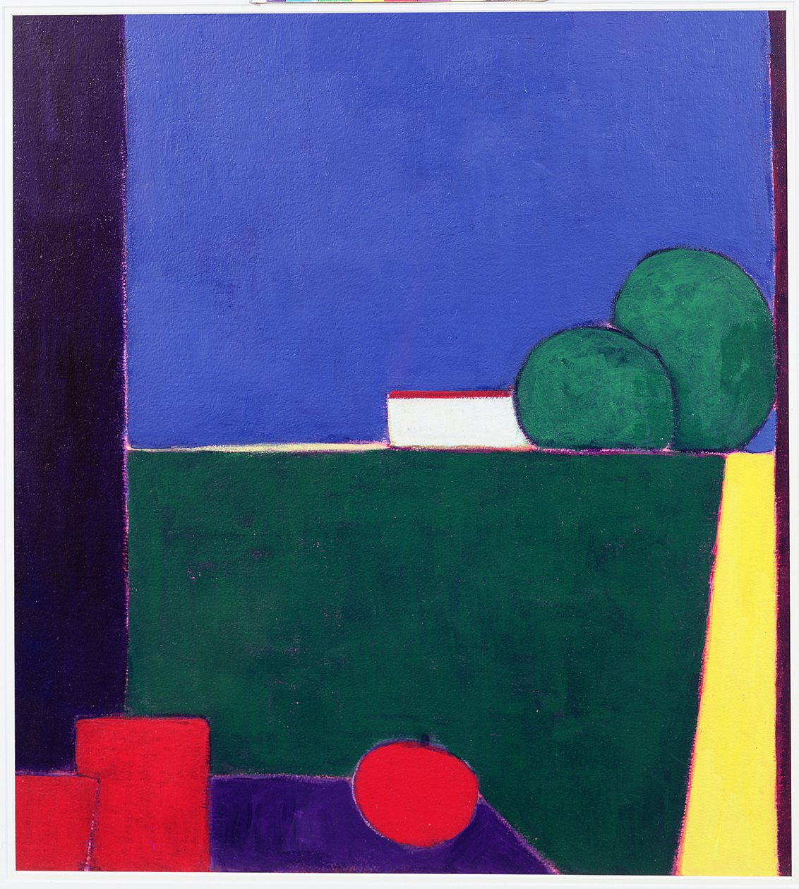 Este Toszkánában (akril papíron) alkotó: Eithne Contemporary Artist Donne