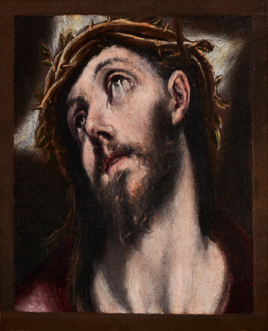 Krisztus a keresztet hordozza alkotó: El Greco