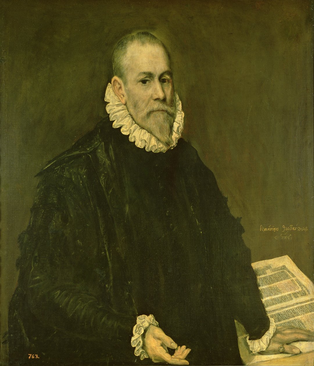 Doktor Rodrigo de la Fuente, 1598-89 alkotó: El Greco