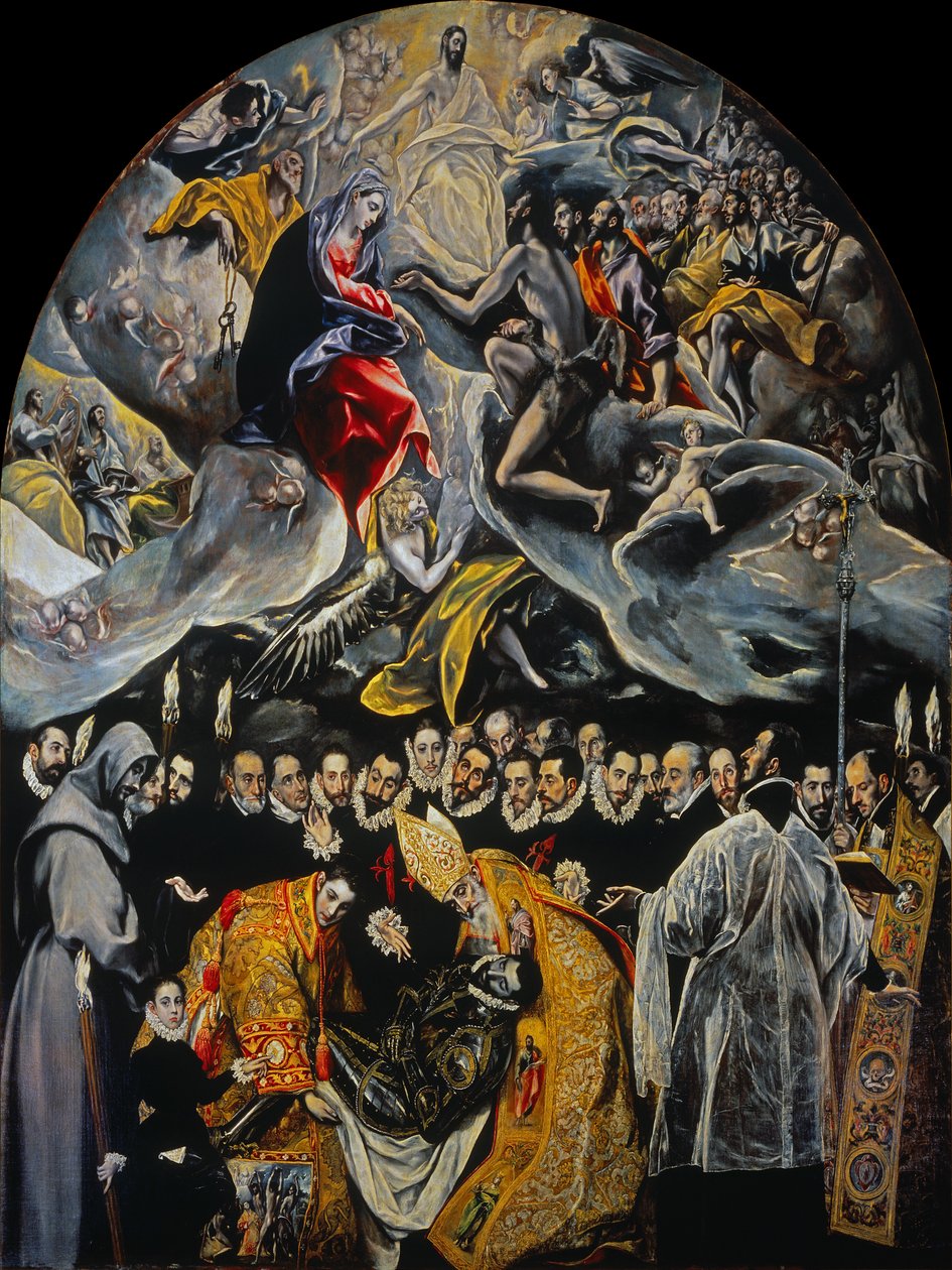 Orgaz gróf temetése alkotó: El Greco