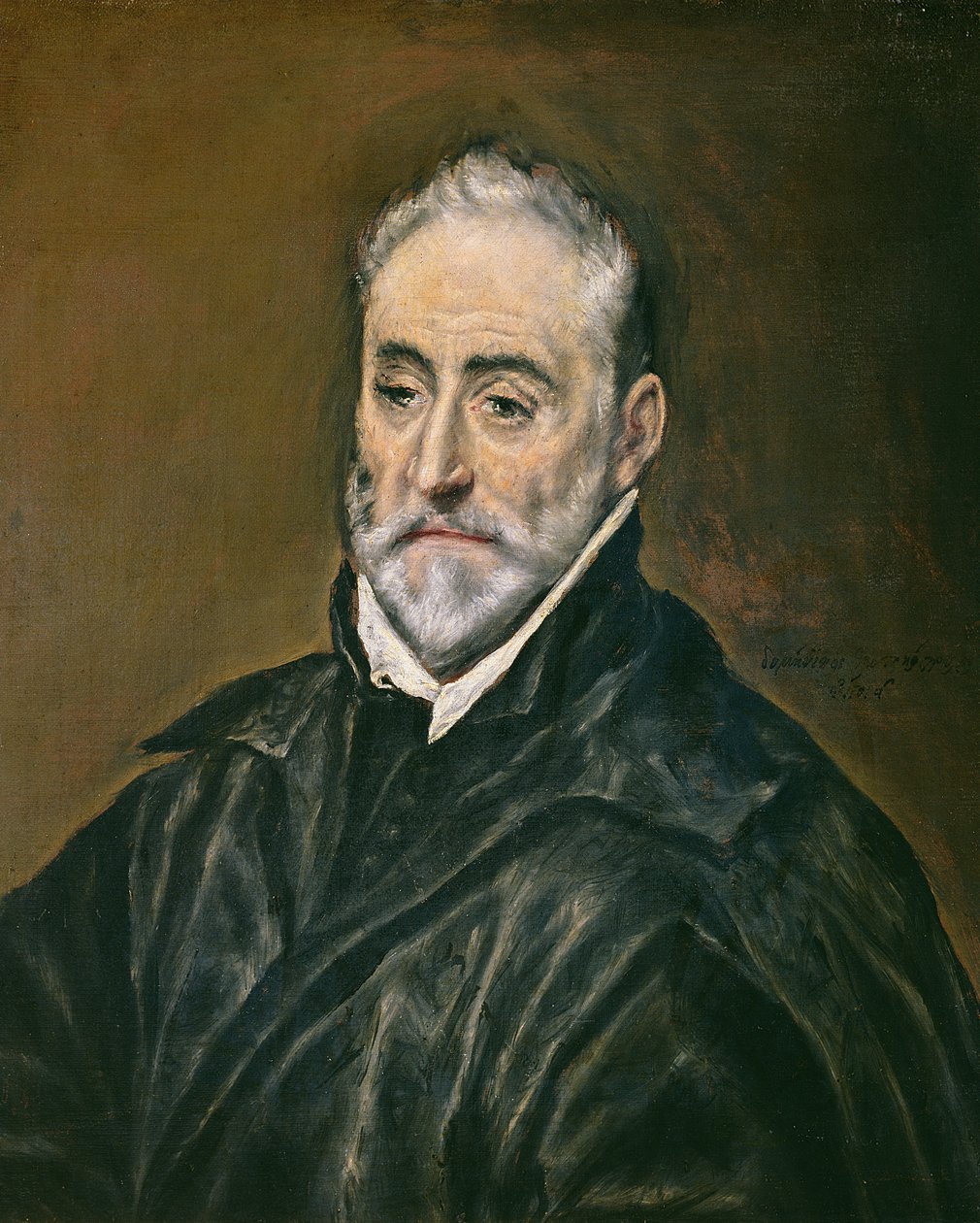 Antonio de Covarrubias y Leiva, toledói katedrális kanonok portréja, 1600 körül alkotó: El Greco