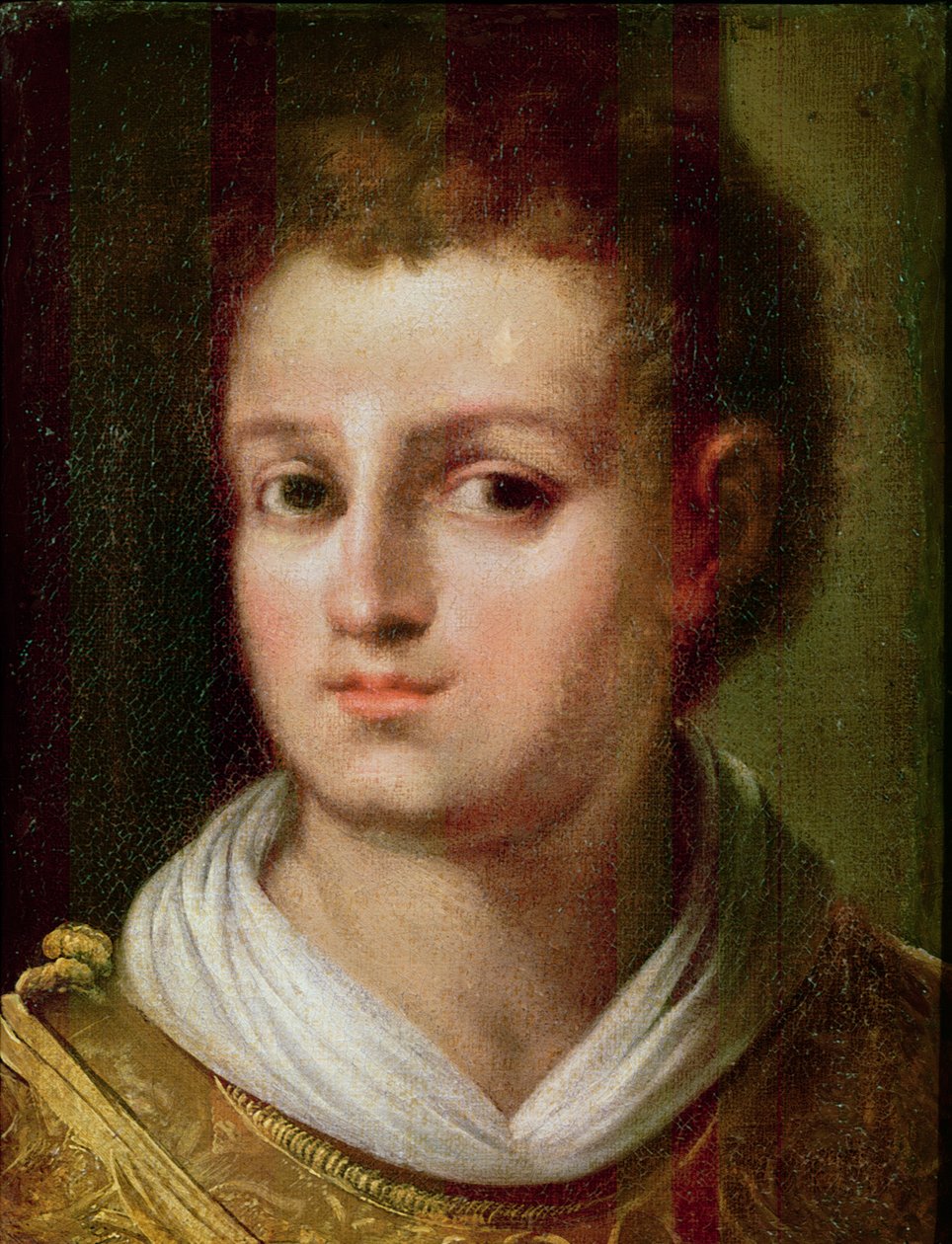 Önarckép Szent Istvánként alkotó: El Greco