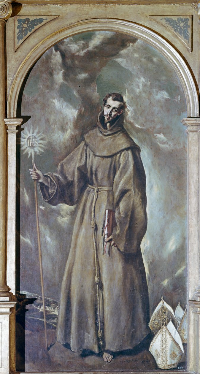 Sienai Szent Bernardino alkotó: El Greco
