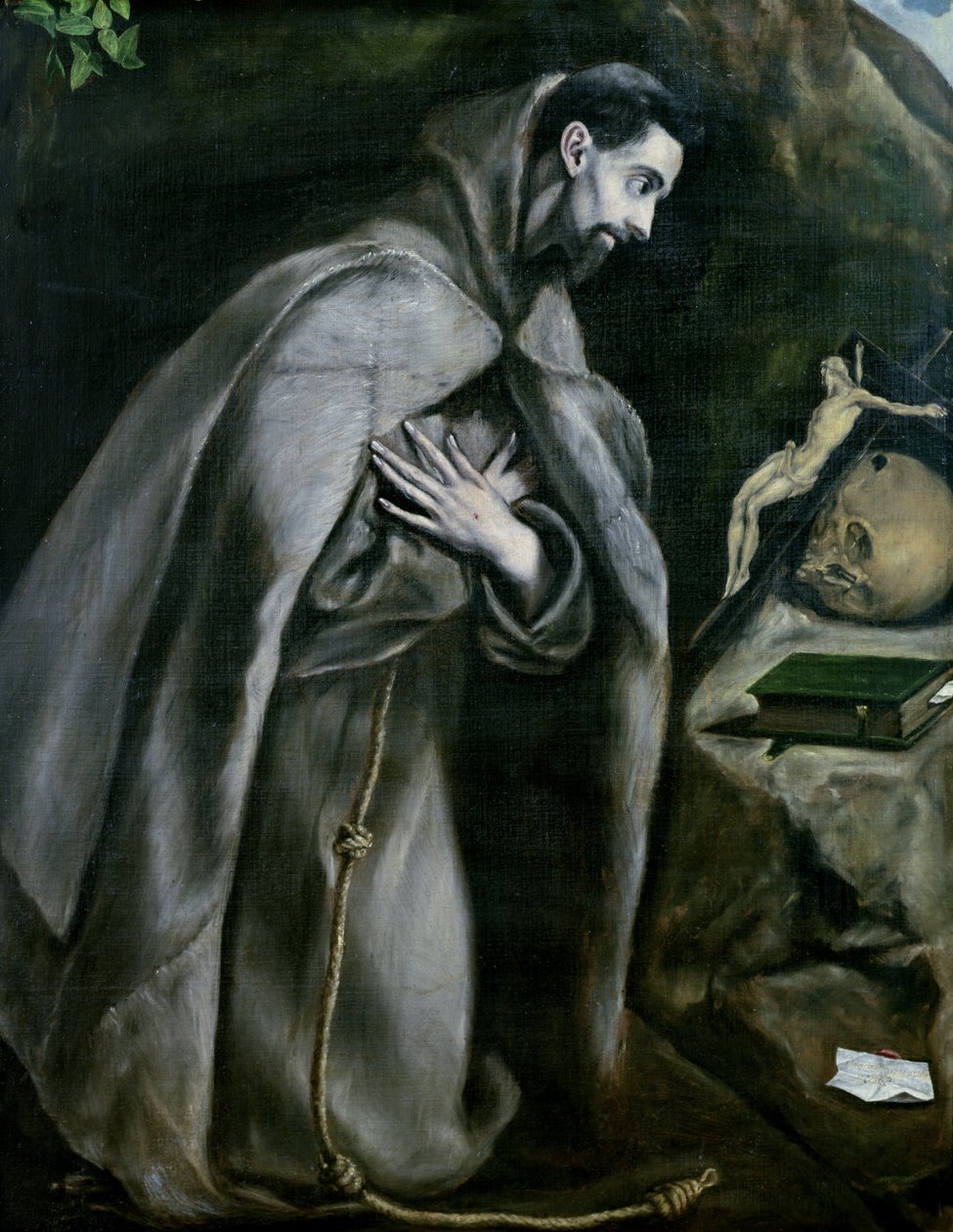 Assisi Szent Ferenc, 1580-95 alkotó: El Greco