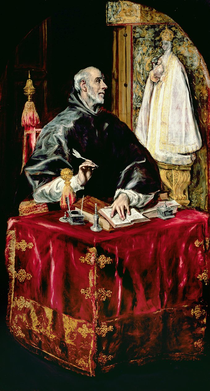 Szent Ildefonz, 1597-1603 alkotó: El Greco