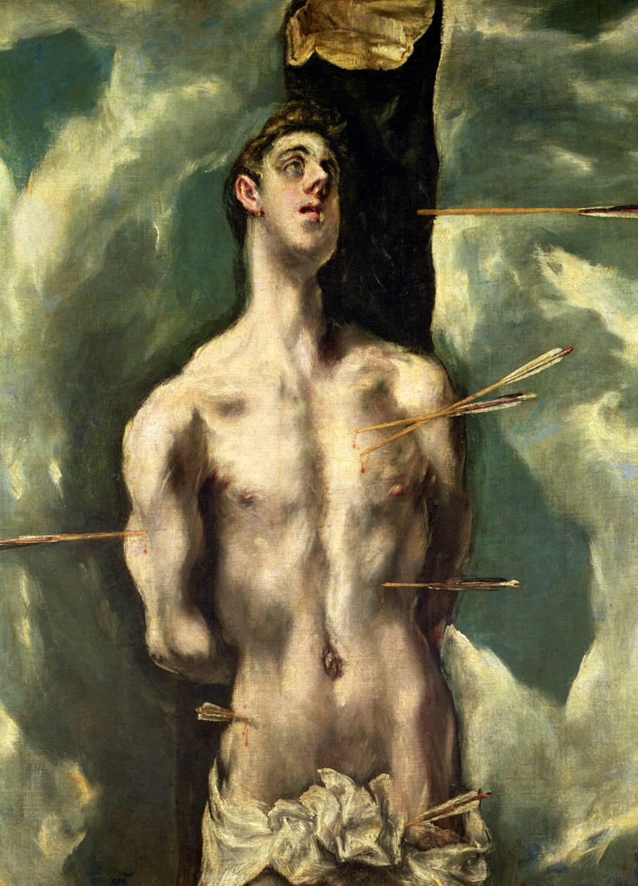 Szent Sebestyén, 1600-25 körül alkotó: El Greco