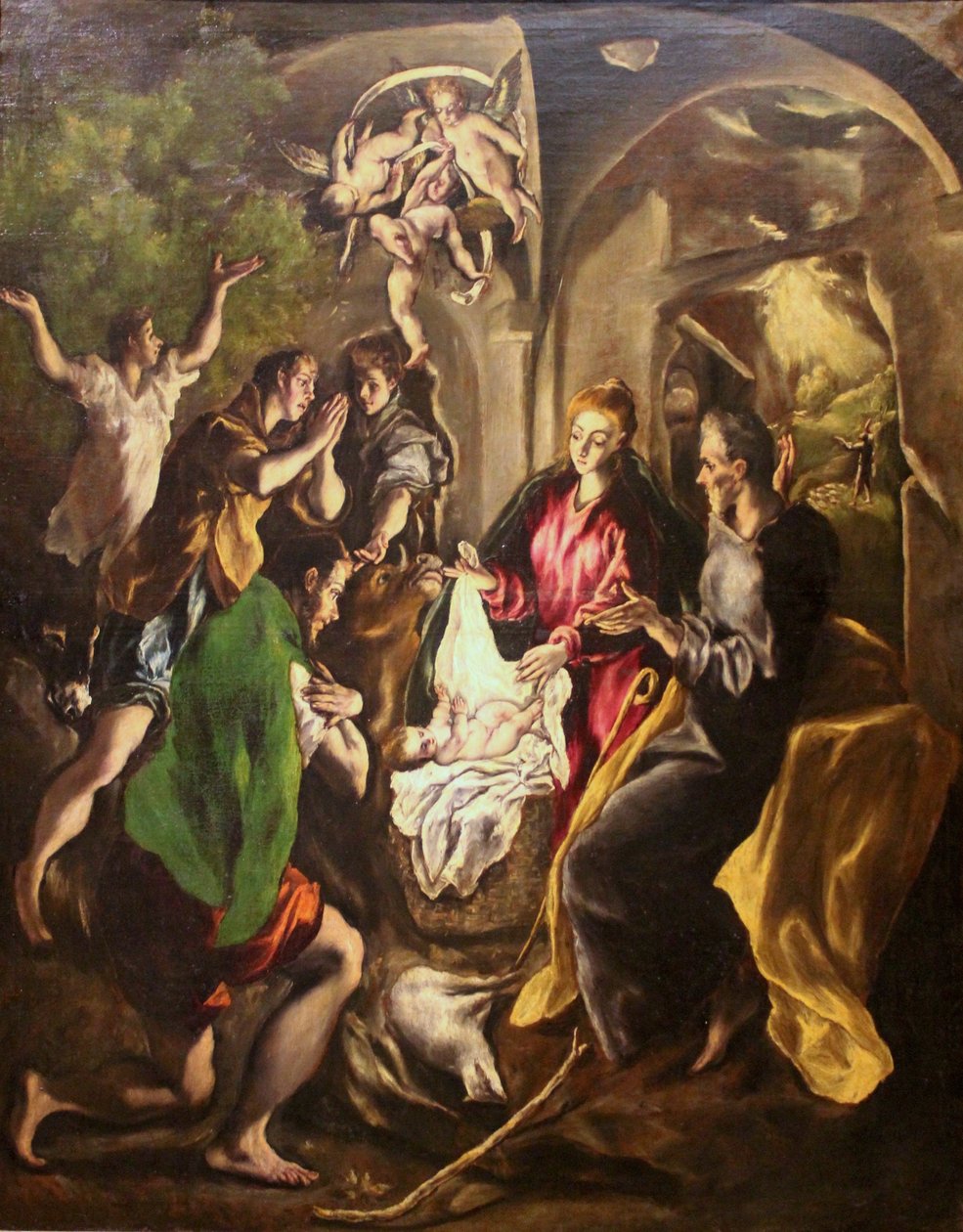 A Pásztorok imádata alkotó: El Greco