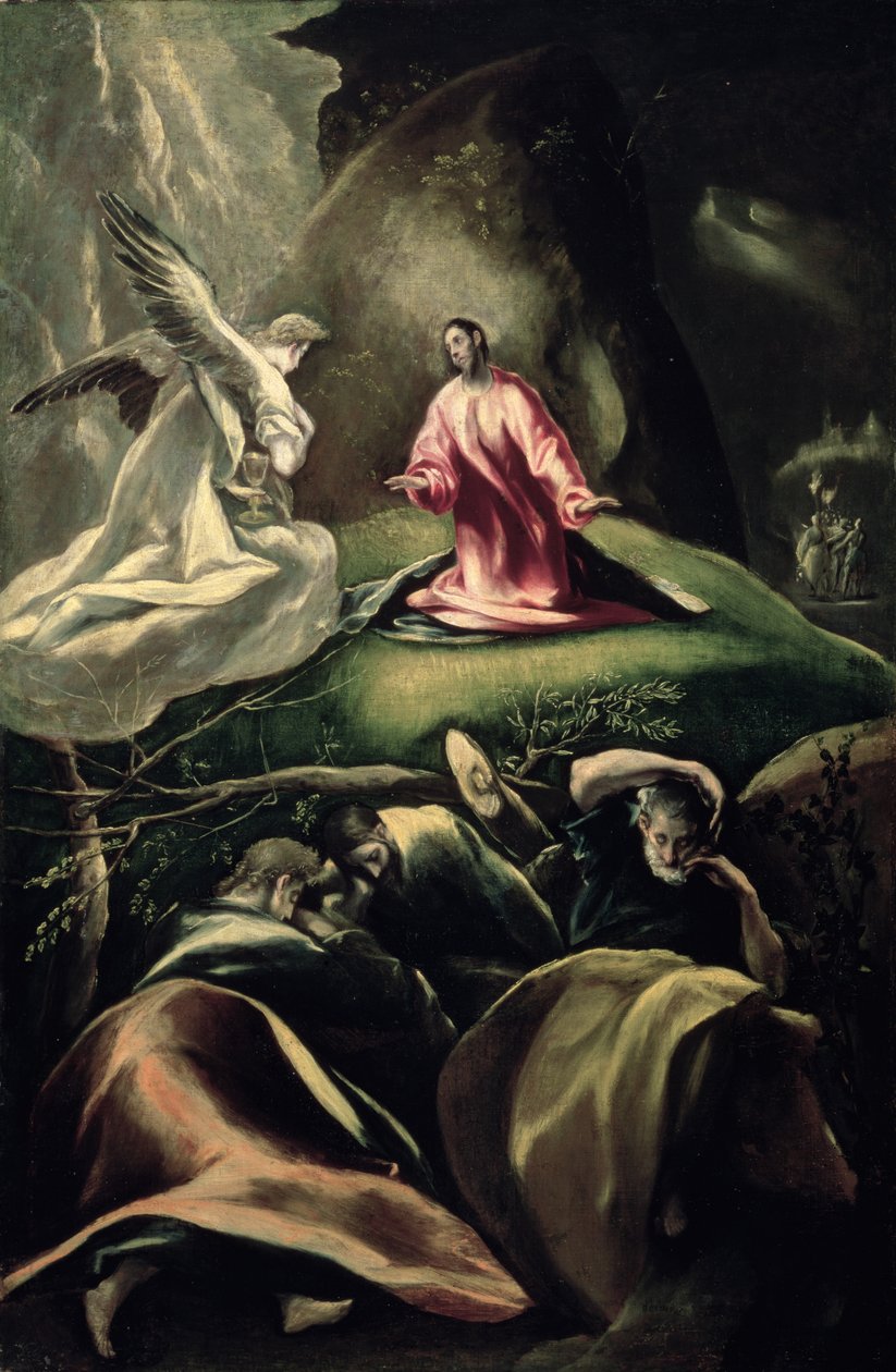 Az agónia a kertben alkotó: El Greco