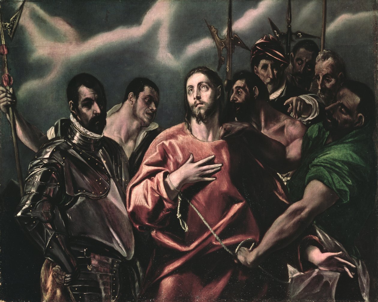 Krisztus levetkőztetése (El Espolio) alkotó: El Greco