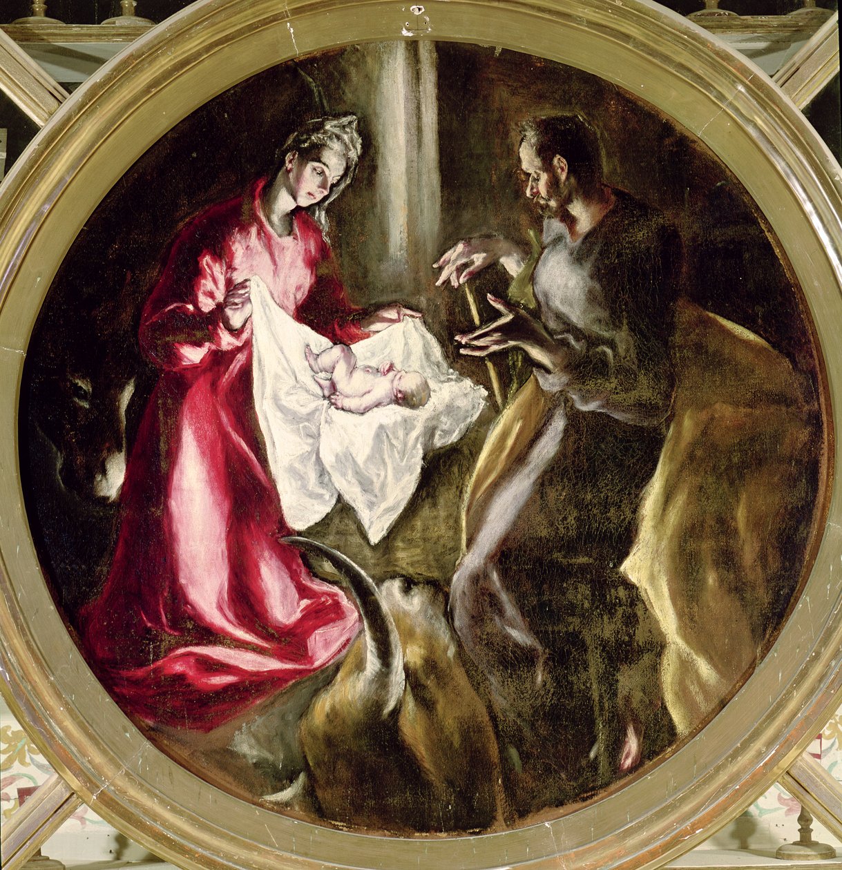 Születés, 1597-1603 alkotó: El Greco
